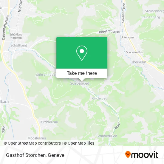 Gasthof Storchen map