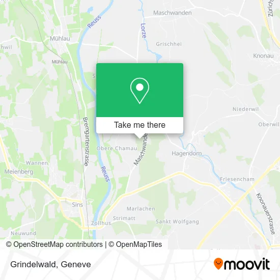 Grindelwald map