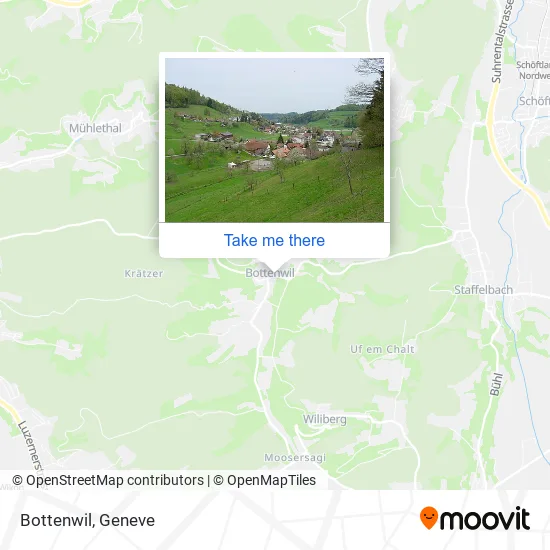 Bottenwil map