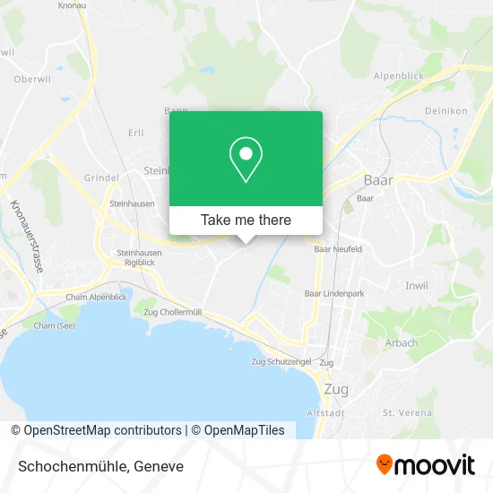 Schochenmühle map