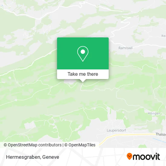 Hermesgraben map