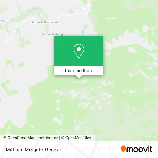 Mittliste Morgete map