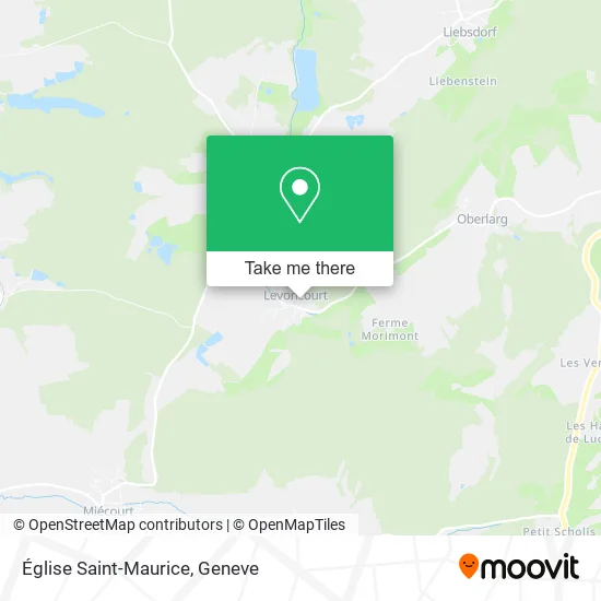 Église Saint-Maurice map