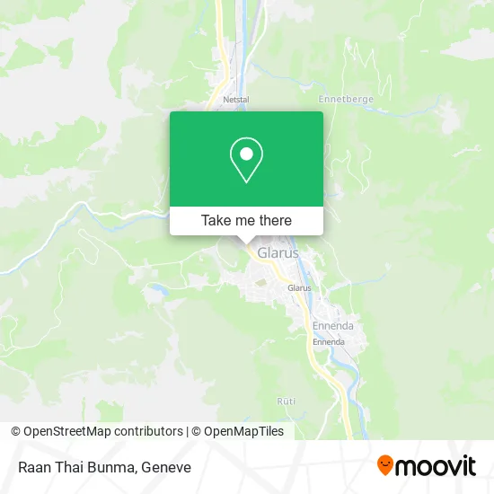 Raan Thai Bunma map