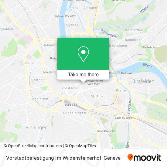 Vorstadtbefestigung Im Wildensteinerhof map