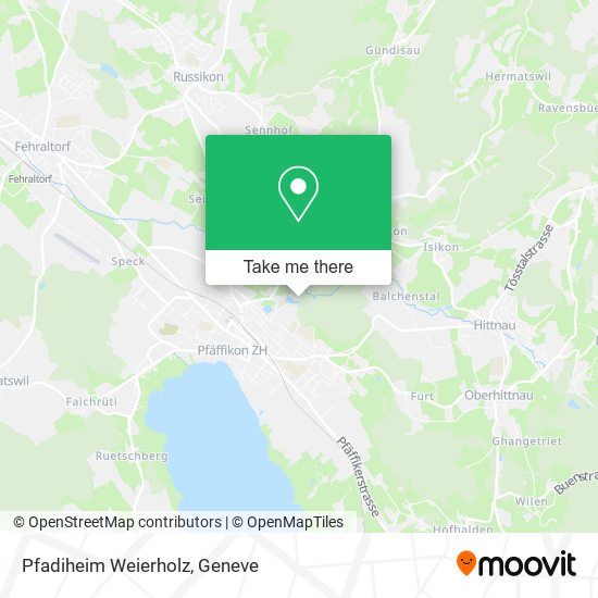 Pfadiheim Weierholz map