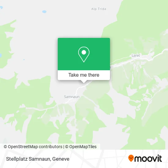 Stellplatz Samnaun map