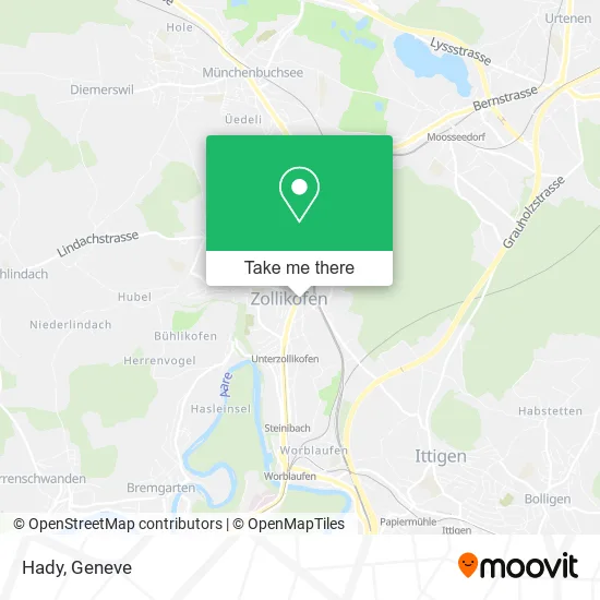 Hady map