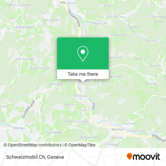 Schweizmobil.Ch map
