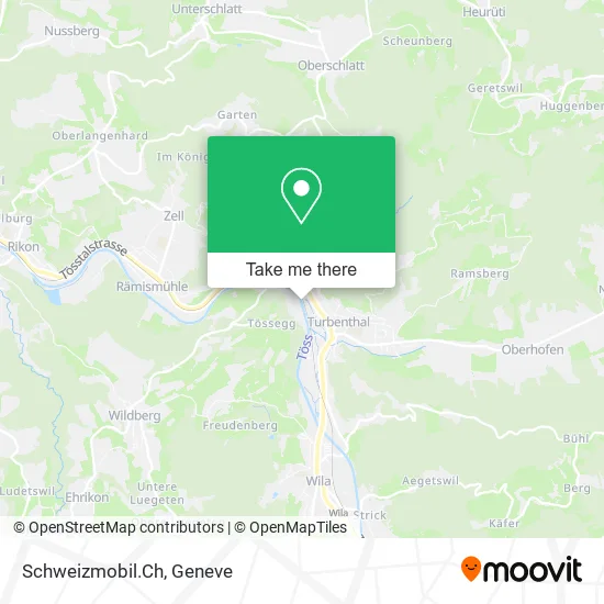 Schweizmobil.Ch map