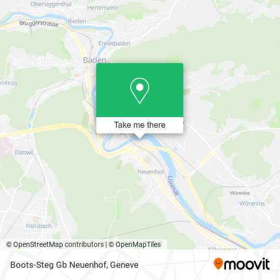 Boots-Steg Gb Neuenhof map