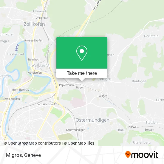 Migros map