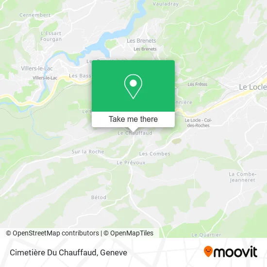 Cimetière Du Chauffaud map