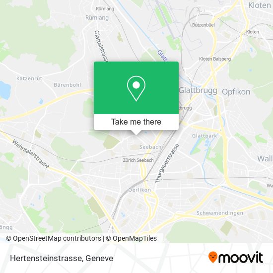 Hertensteinstrasse map