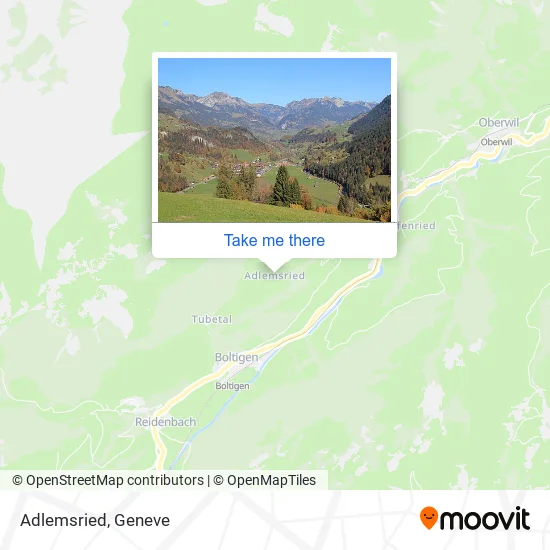 Adlemsried map