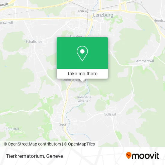 Tierkrematorium map