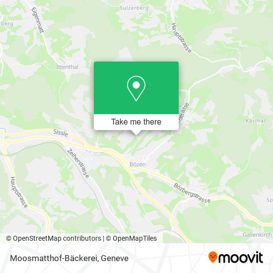 Moosmatthof-Bäckerei map