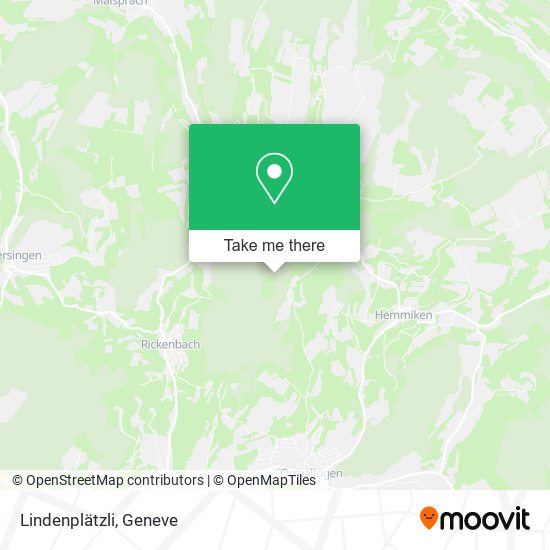 Lindenplätzli map