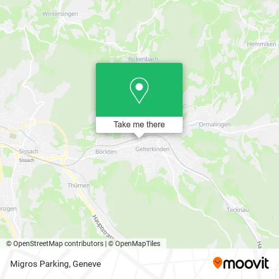Migros Parking map