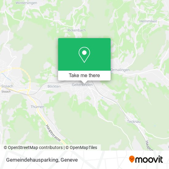 Gemeindehausparking map