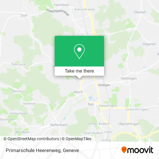 Primarschule Heerenweg map