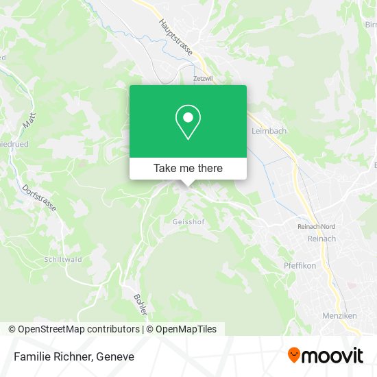 Familie Richner map