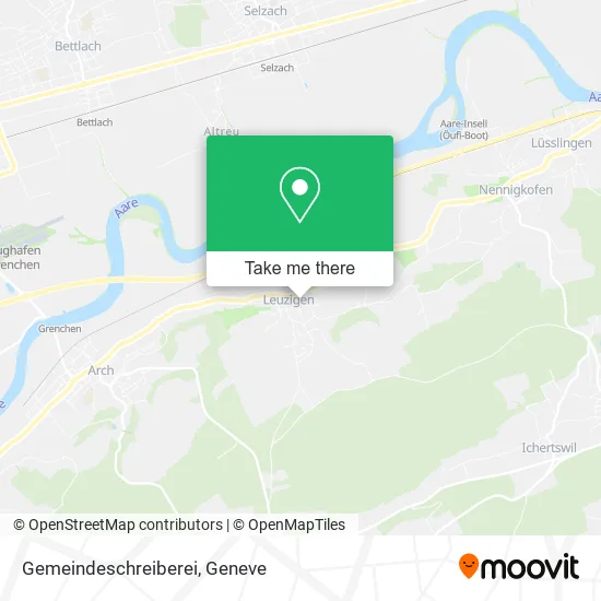 Gemeindeschreiberei map
