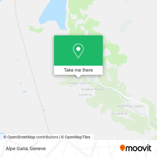 Alpe Gana map