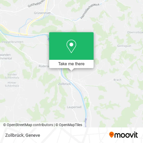 Zollbrück map