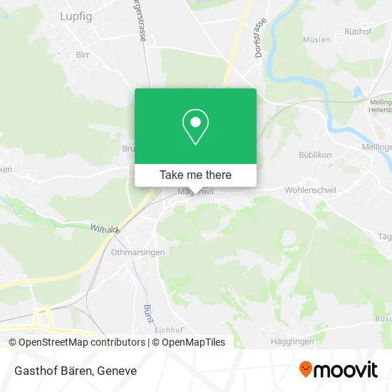 Gasthof Bären map