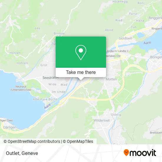 Outlet map