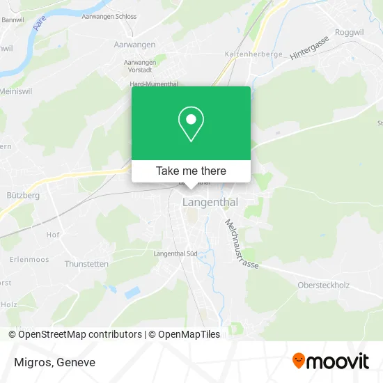 Migros map