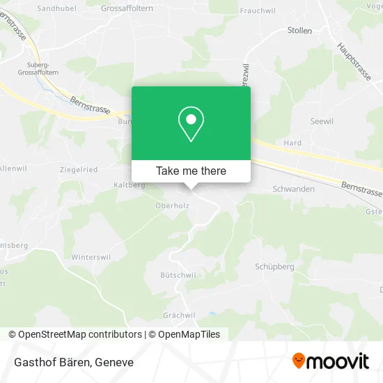 Gasthof Bären map