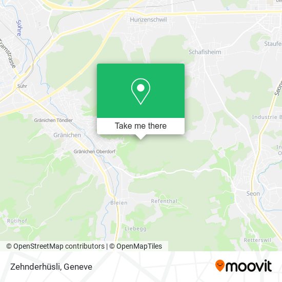 Zehnderhüsli map
