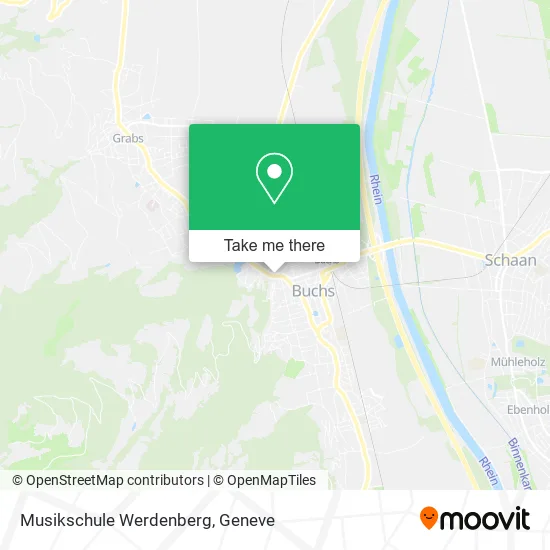 Musikschule Werdenberg map