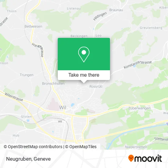 Neugruben map
