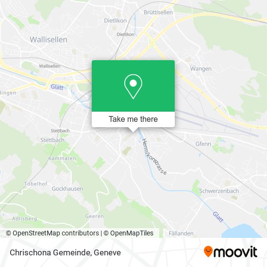 Chrischona Gemeinde map