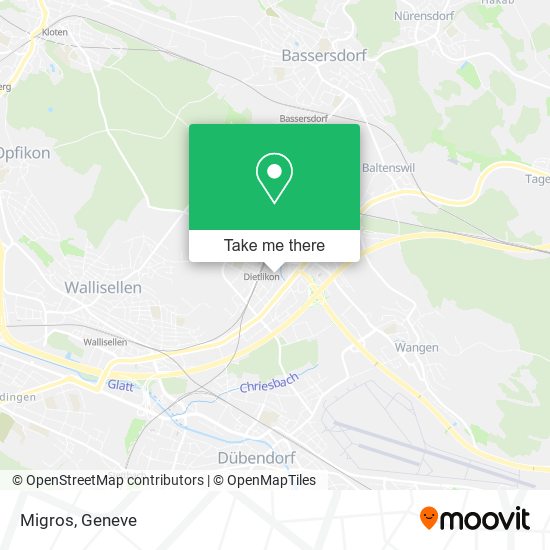 Migros map