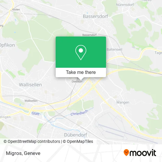 Migros map