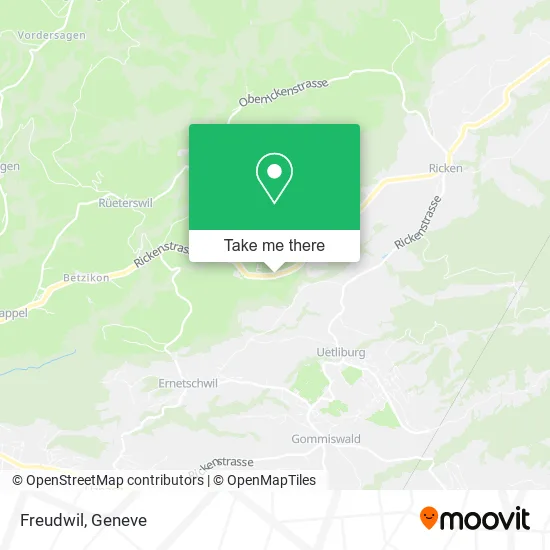 Freudwil map