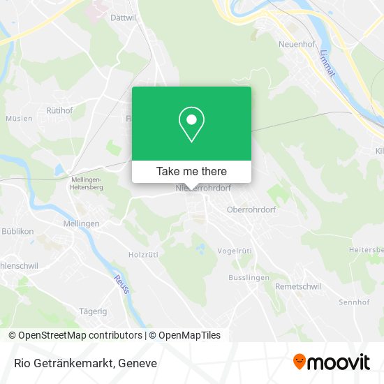 Rio Getränkemarkt map