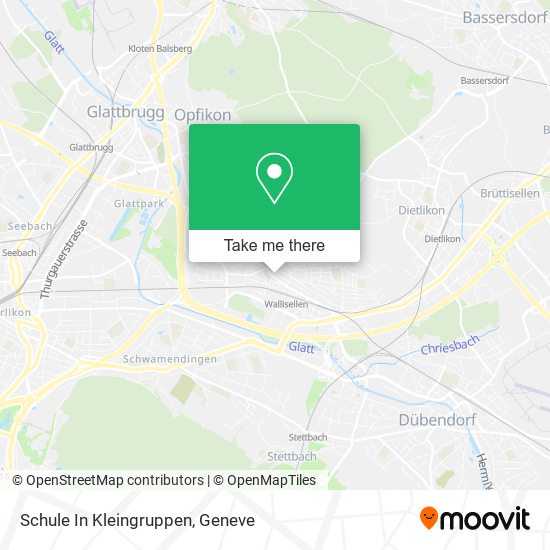 Schule In Kleingruppen map