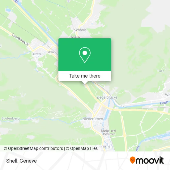 Shell map