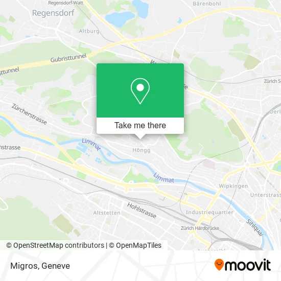 Migros map