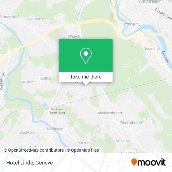 Hotel Linde map