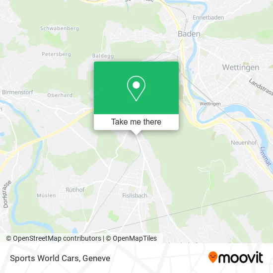 Sports World Cars map