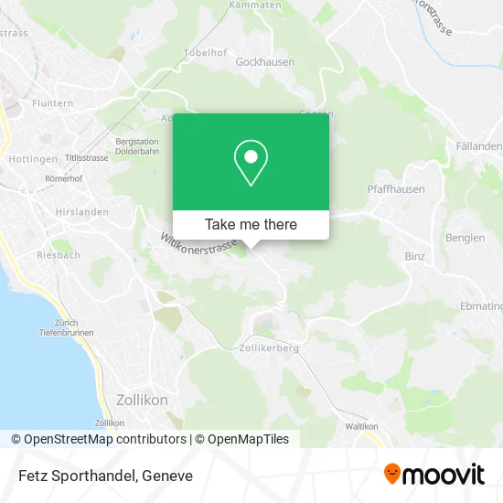 Fetz Sporthandel map
