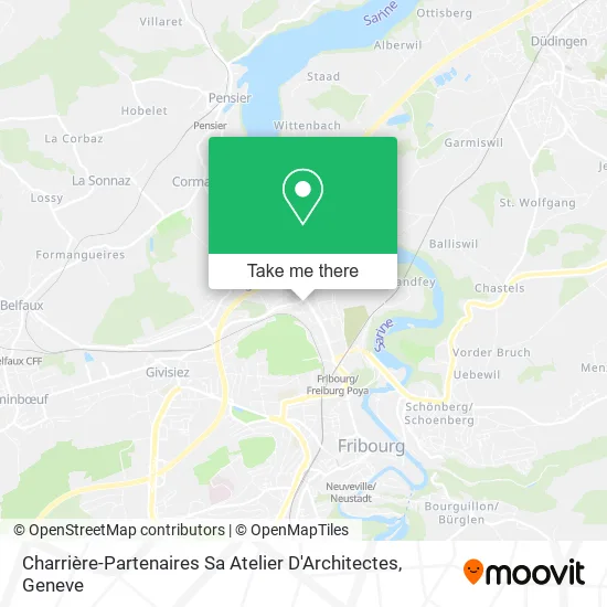 Charrière-Partenaires Sa Atelier D'Architectes map
