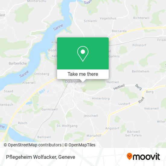Pflegeheim Wolfacker map