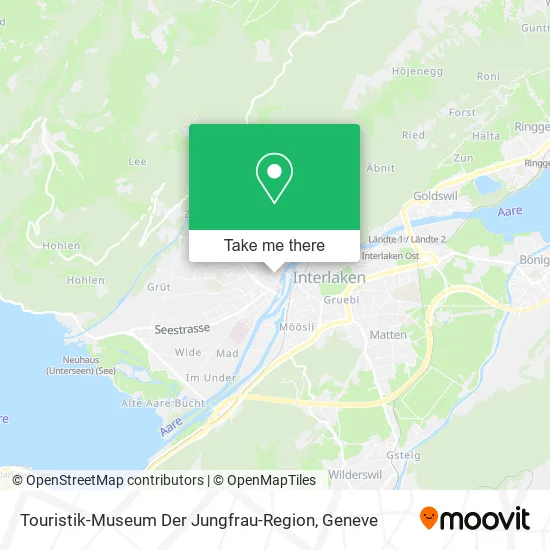 Touristik-Museum Der Jungfrau-Region map